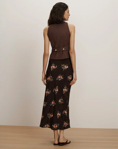 Hartwell Vest in Dark Mocha