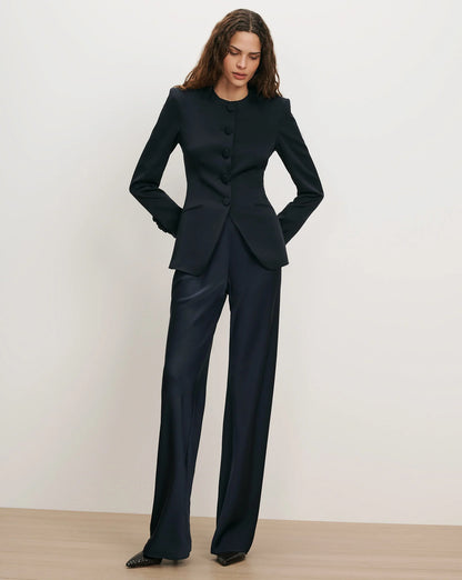 Wryllen Tailored Jacket in Navy