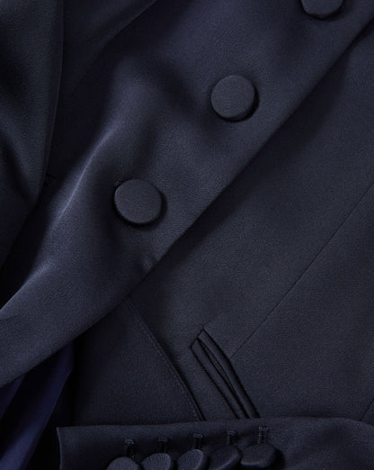 Wryllen Tailored Jacket in Navy