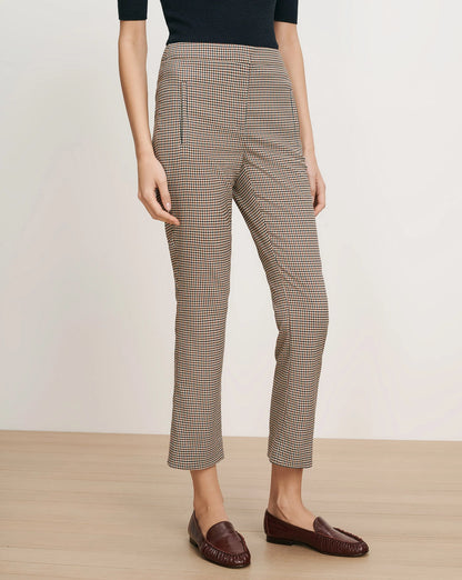 Arte Kick-Flare Pant in Rust/Navy