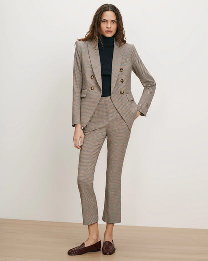 Arte Kick-Flare Pant in Rust/Navy
