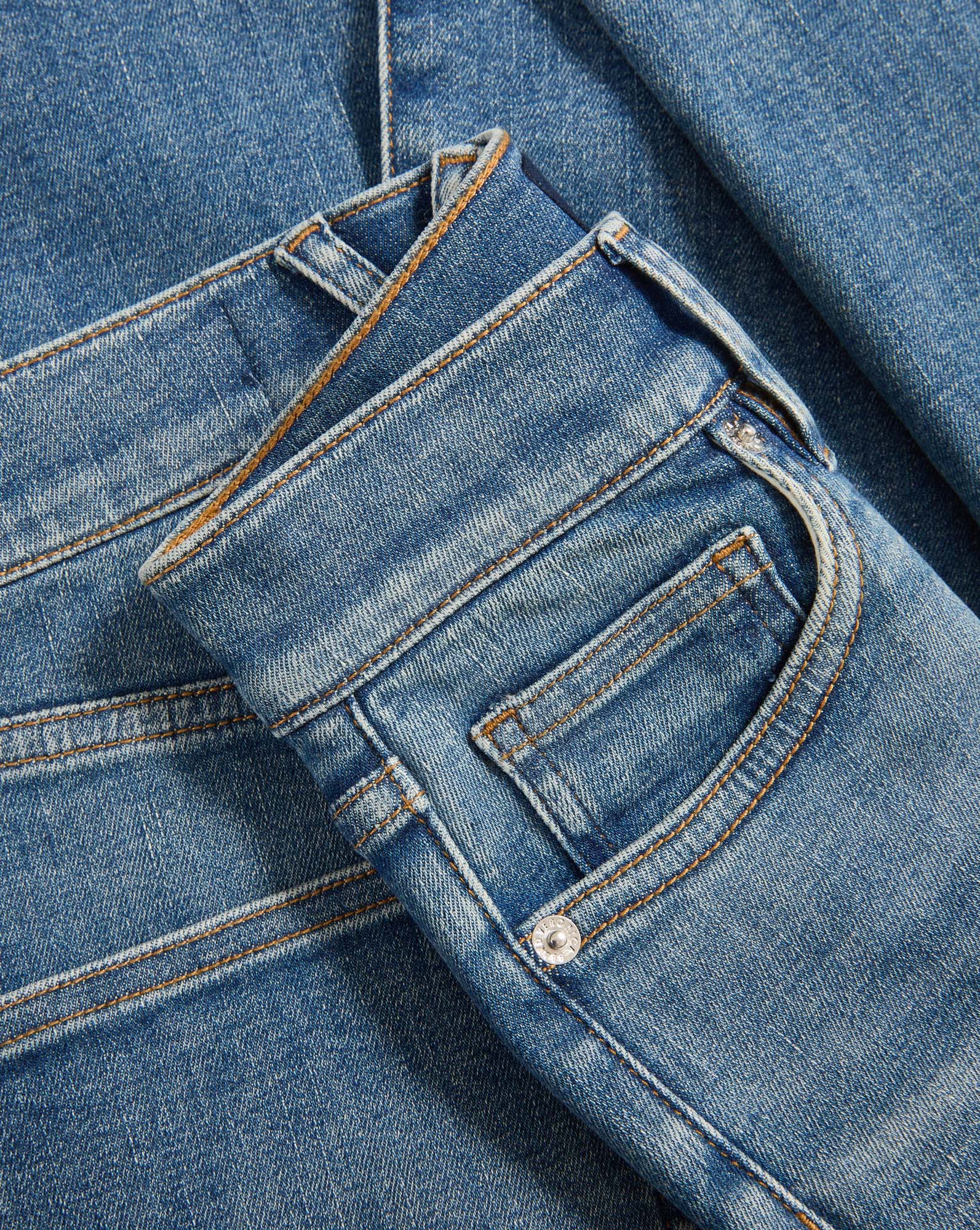 Crosbie Slim Wide-Leg Jean in Memory Lane