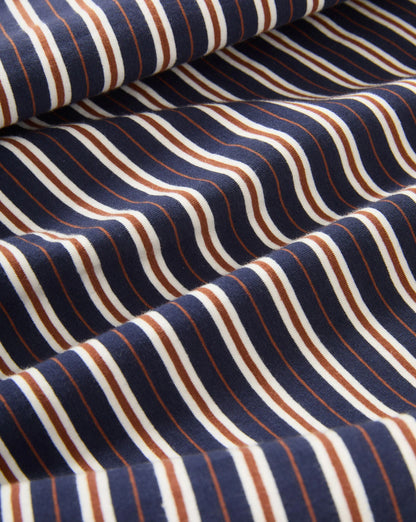 Mason Baseball T-Shirt in Heritage Navy Multi