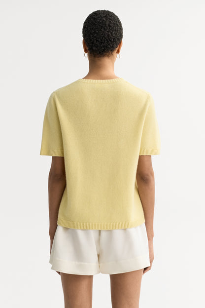 Oversized T-Shirt in Honeydew Yellow
