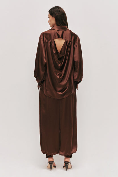 Siren Pant in Dark Chocolate