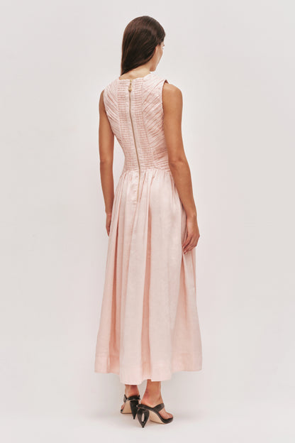 Medea Maxi Dress in Tea Blossom