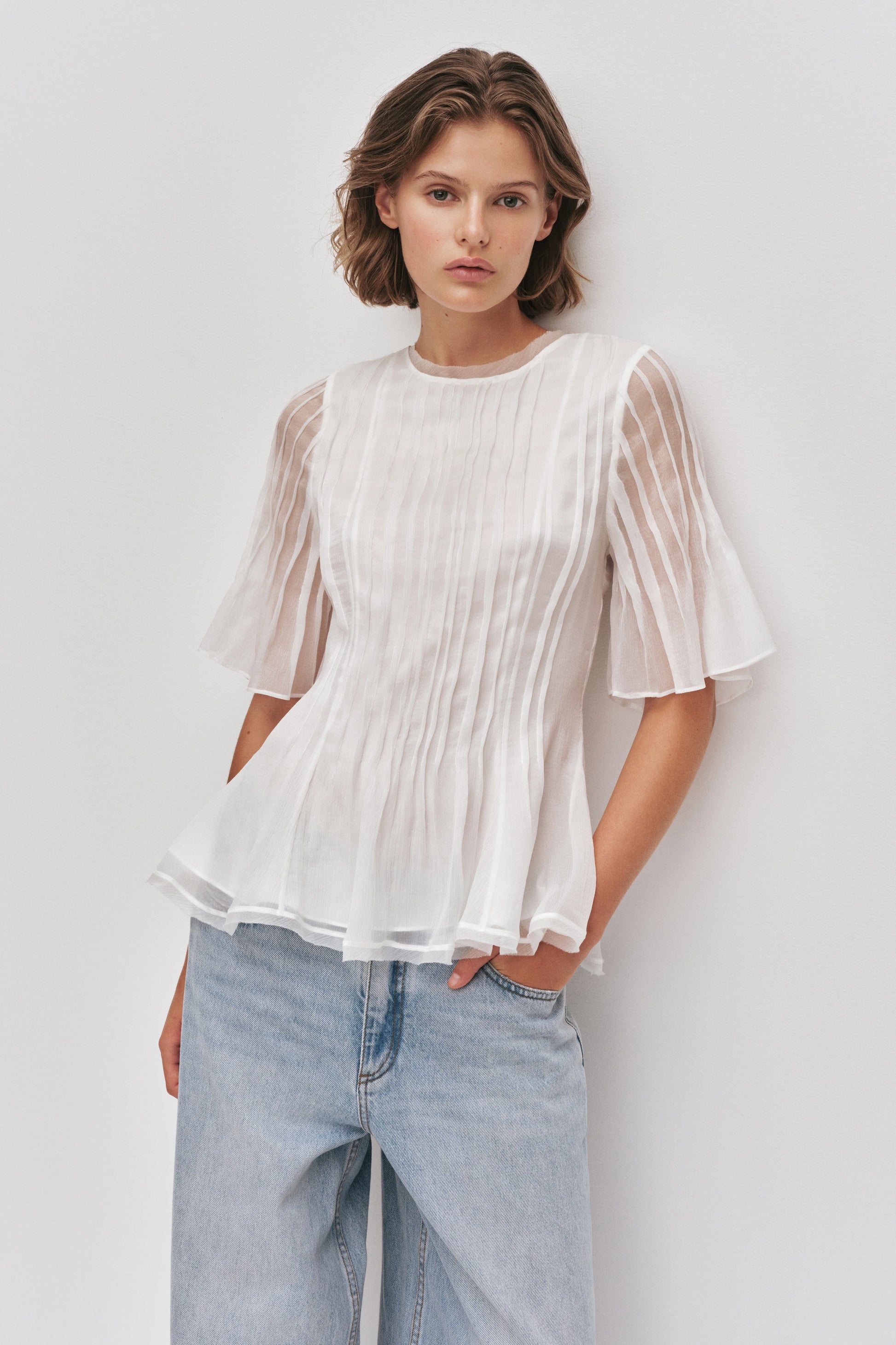 Angeli Top in Ivory