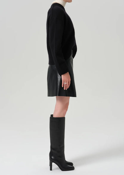 Soraya Recycled Leather Skirt