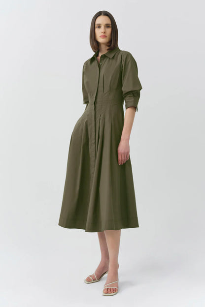 Jazz Midi Dress in Sea Turtle