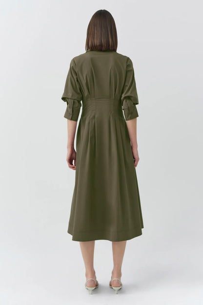 Jazz Midi Dress in Sea Turtle
