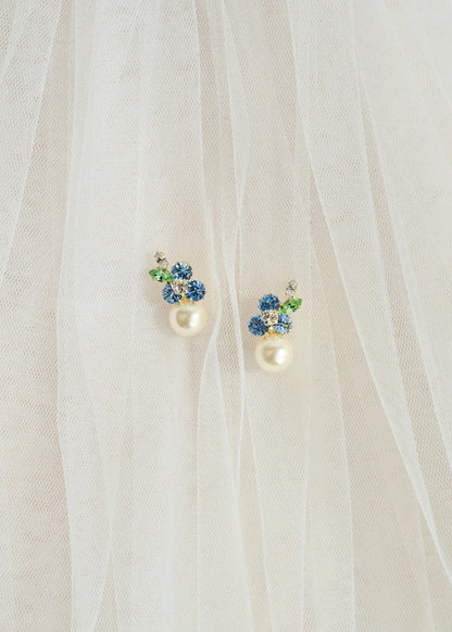 Vivi Earrings in Bluebell