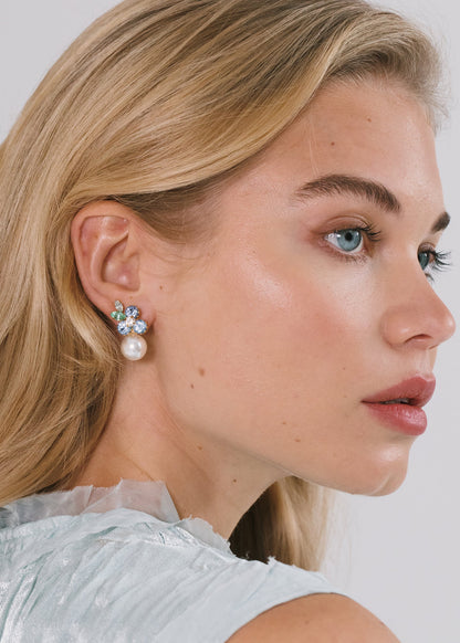 Vivi Earrings in Bluebell