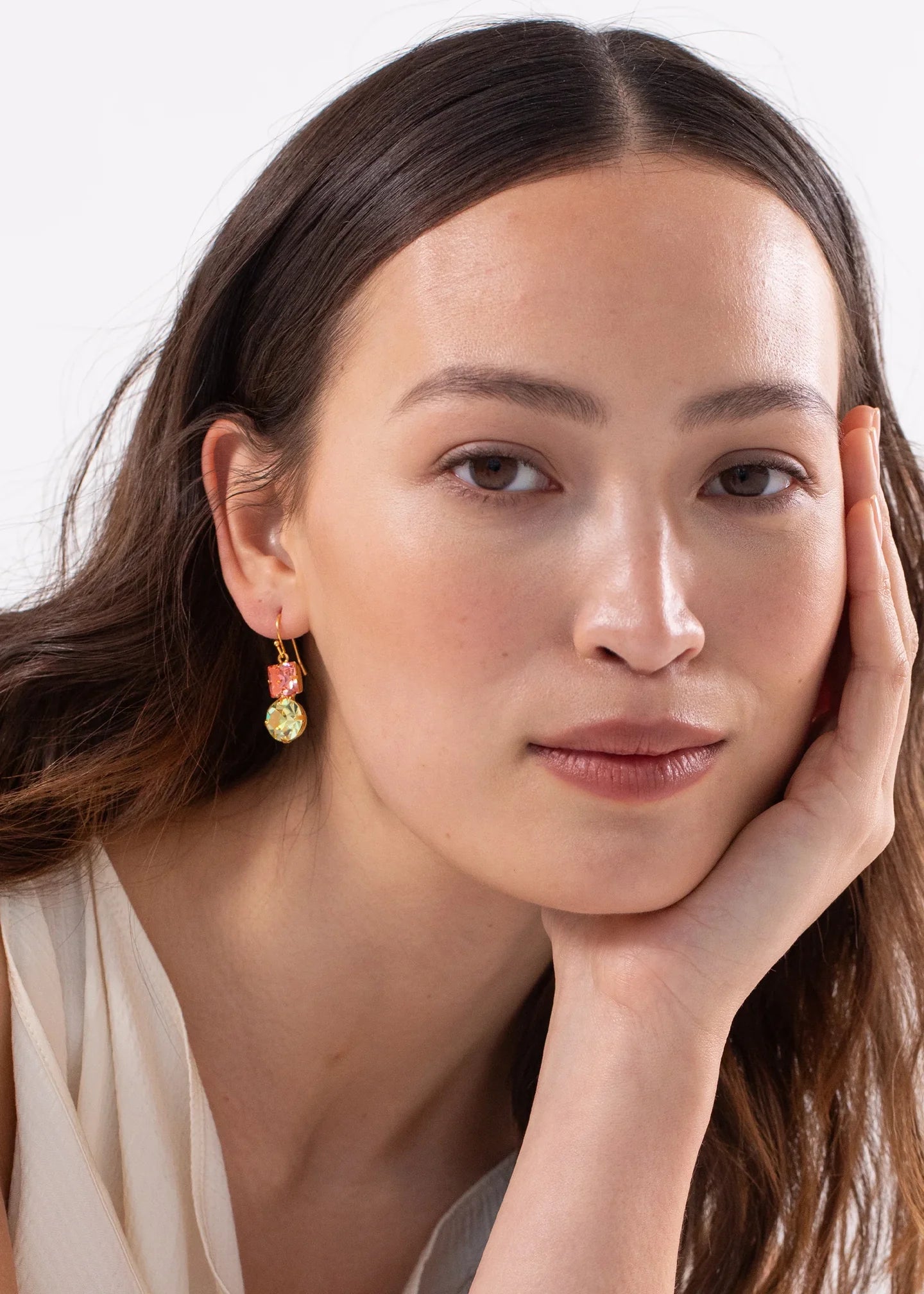 Kaiden Earrings in Punch