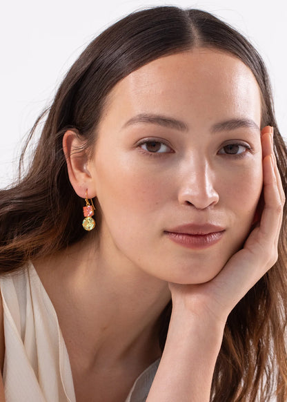 Kaiden Earrings in Punch