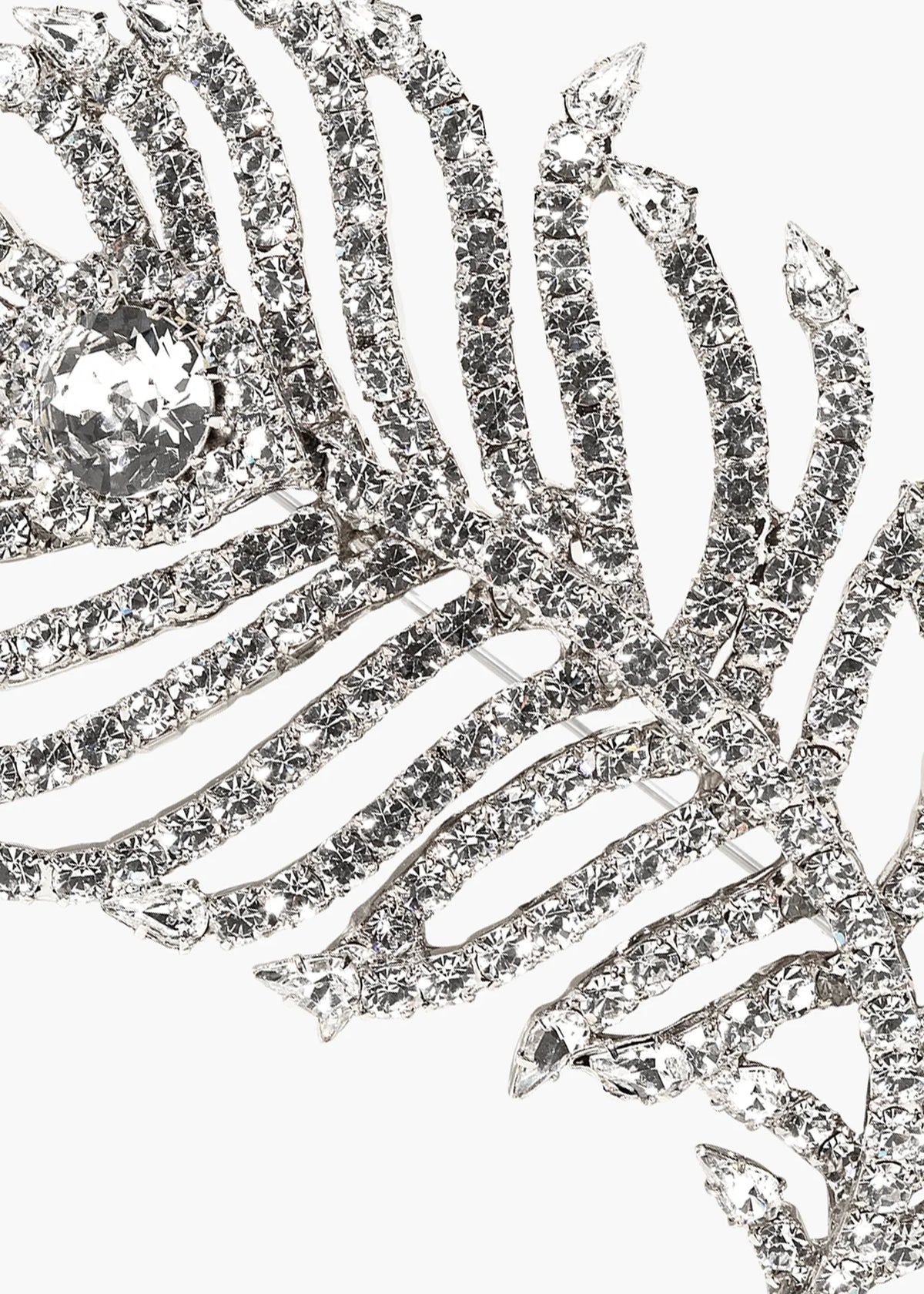 Pluma Brooch in Crystal
