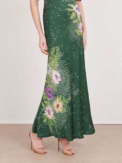 Adele B Dress in Silva Scatter