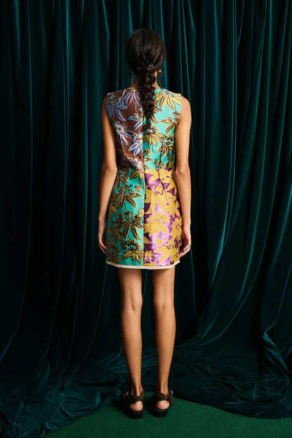 Bodie Jacquard Mini Dress by Alémais