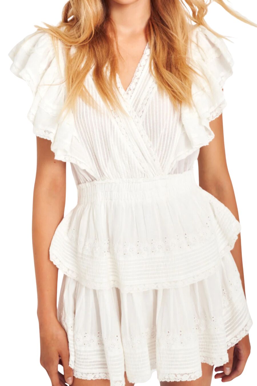Gwen Dress in White