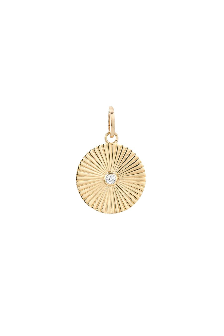 Diamond Rays Hinged Charm