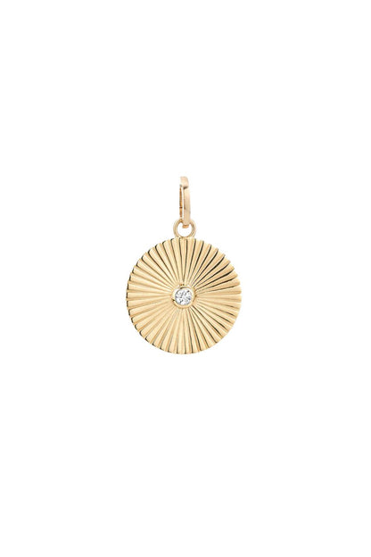 Diamond Rays Hinged Charm