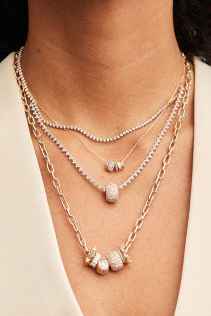 16" 4mm Italian Chain Link Necklace