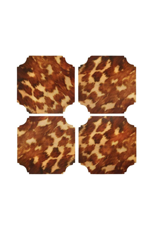 Tortoise Coasters | Set of Four