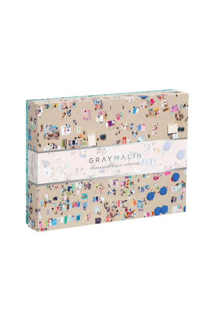 Gray Malin Beach Double-Sided Puzzle