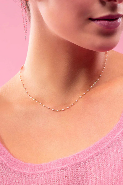Classic Gigi Pink Necklace