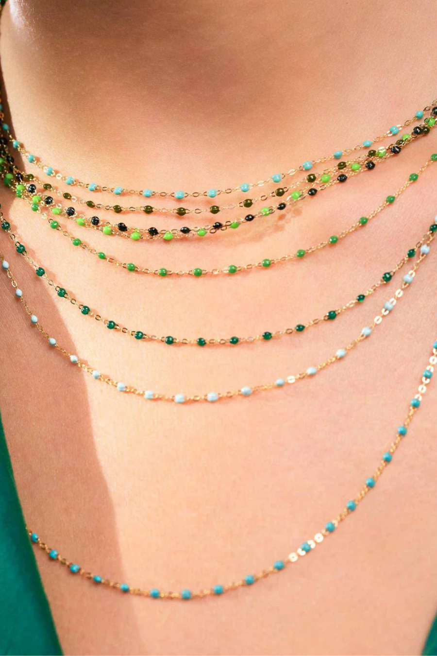 Classic Gigi Emerald Necklace