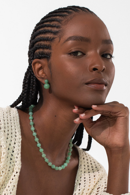 Carra Aventurine Earrings