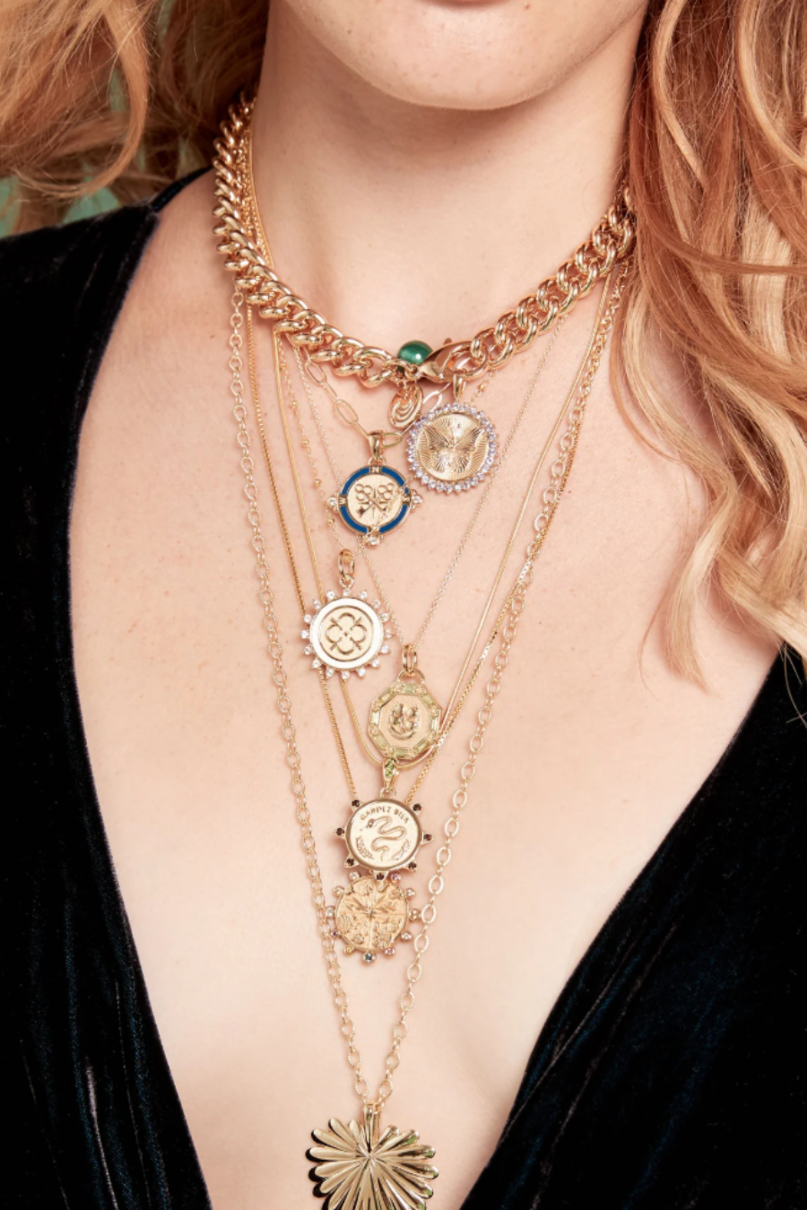 FOREVER Petite Embellished Necklace