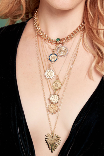 LOVE Petite Embellished Necklace
