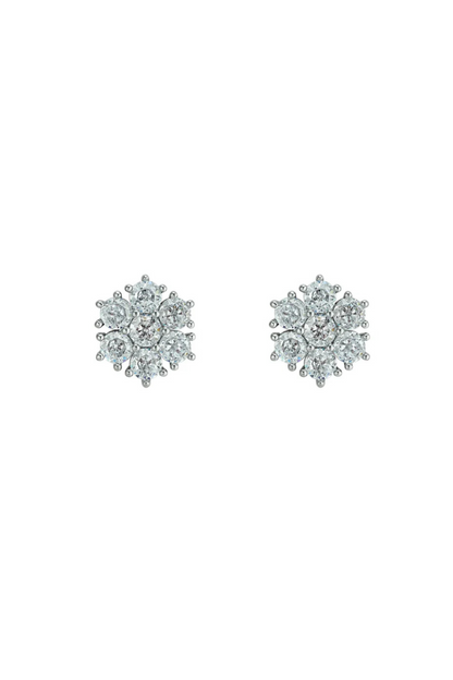 Louisa Stud in White Gold
