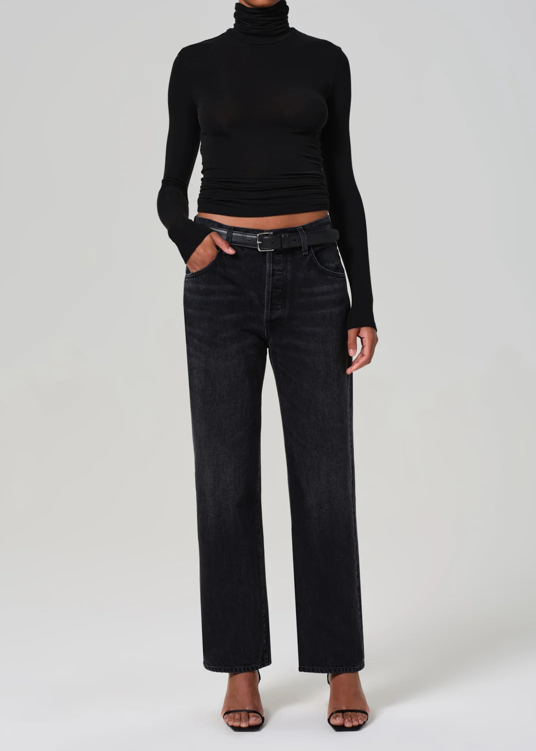 Caradene Turtleneck in Black