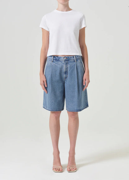Adine Shrunken Tee in White