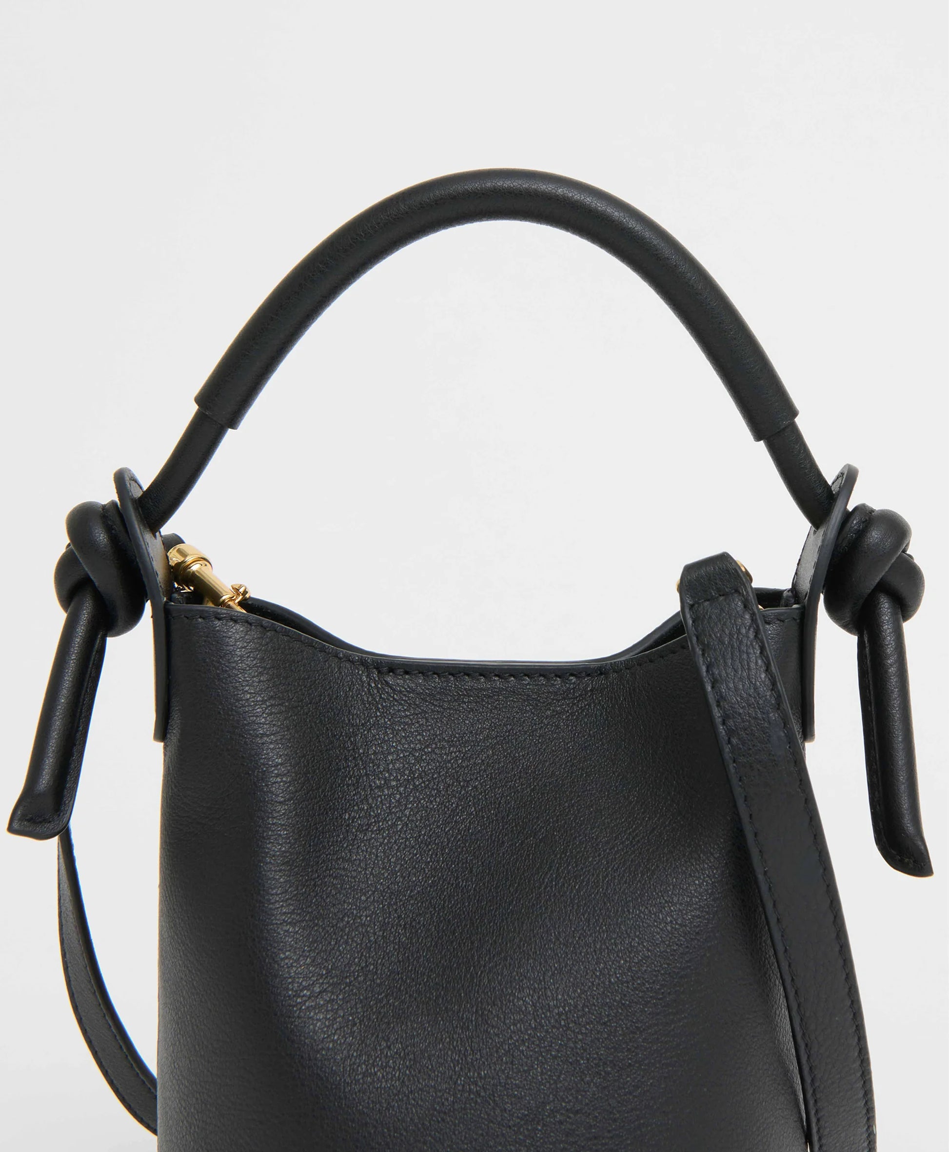 Mini Mini Fortuna Bucket in Black