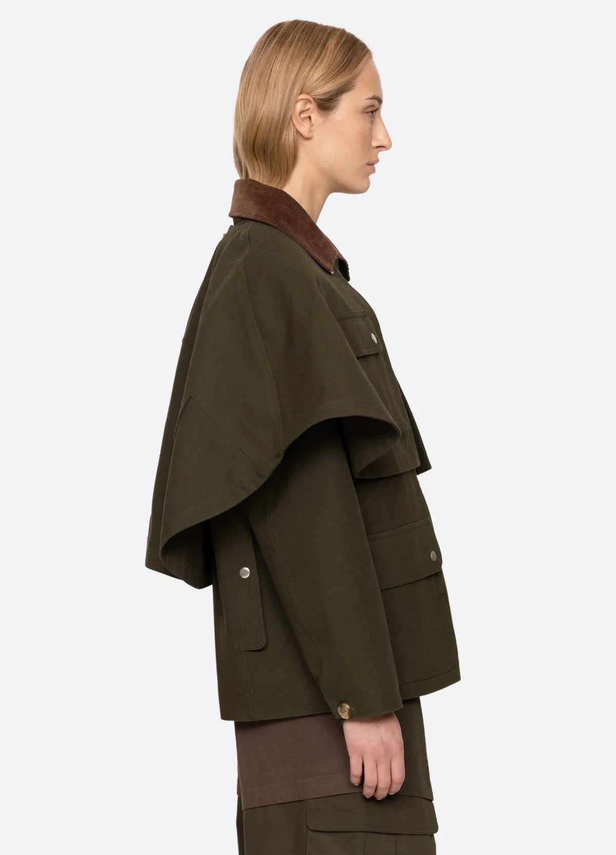 Tristan Jacket in Army