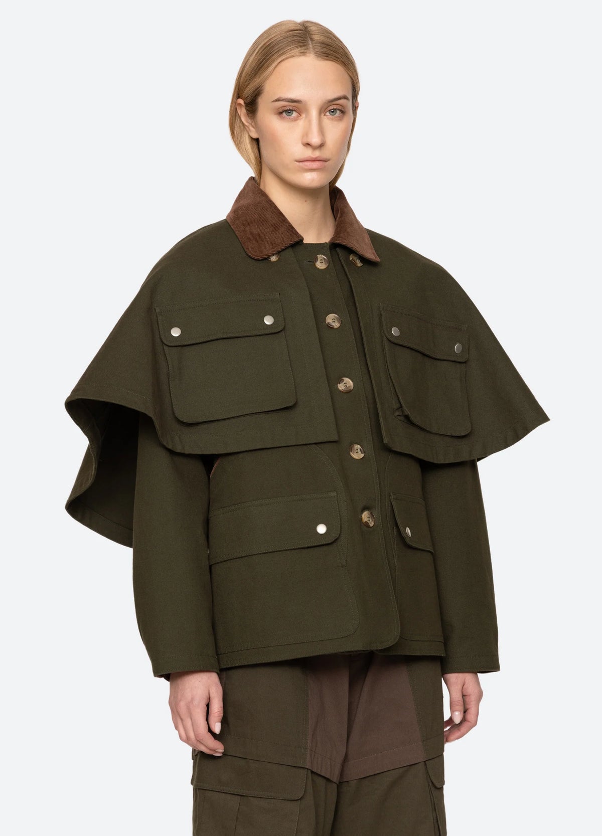 Tristan Jacket in Army