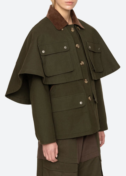 Tristan Jacket in Army