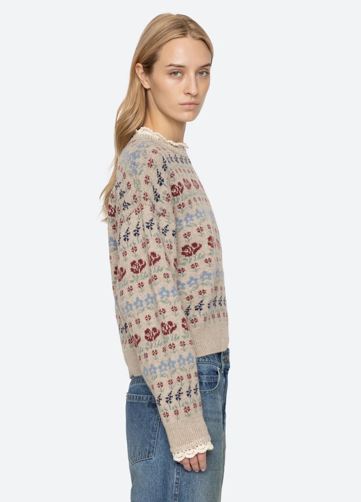 Preston Sweater in Cream