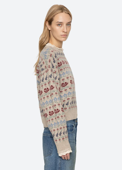 Preston Sweater in Cream