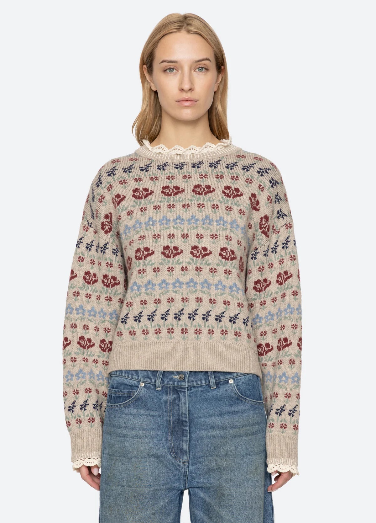 Preston Sweater in Cream