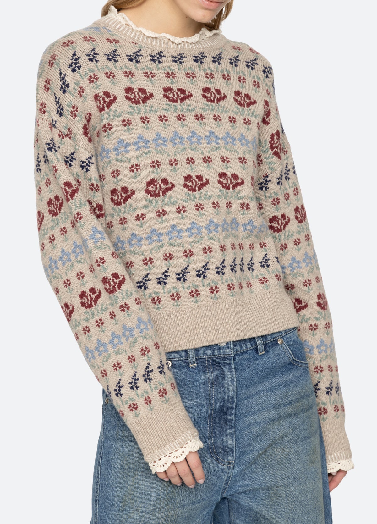 Preston Sweater in Cream