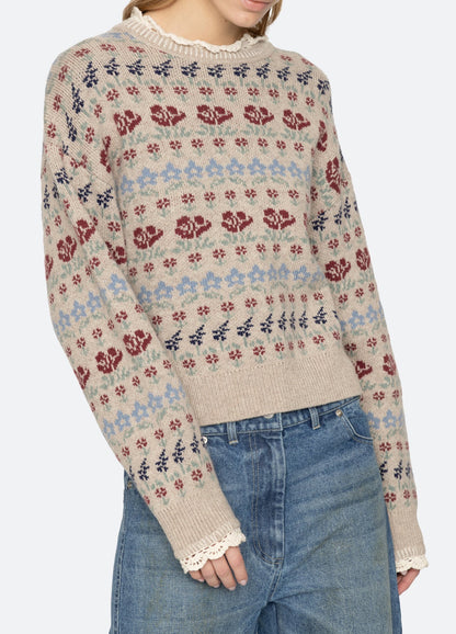 Preston Sweater in Cream