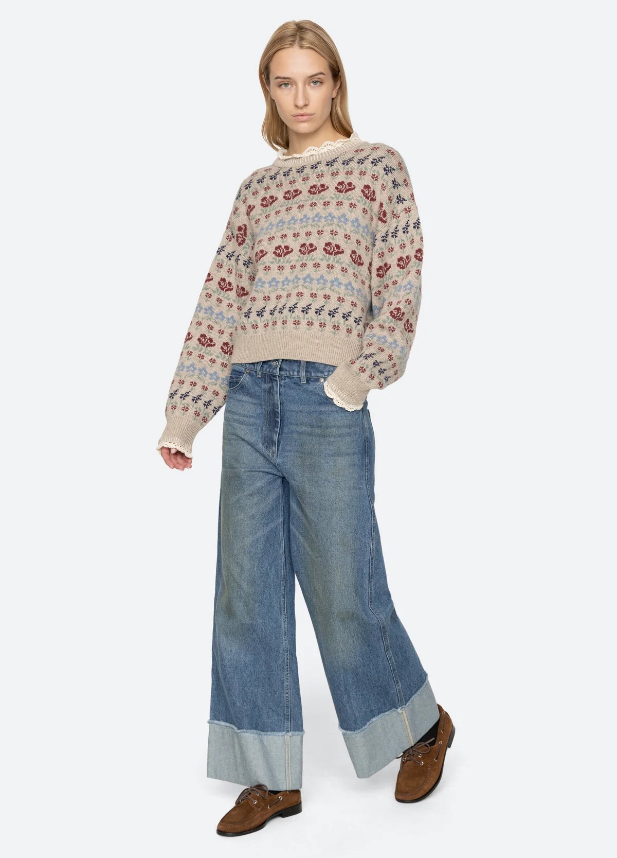 Preston Sweater in Cream