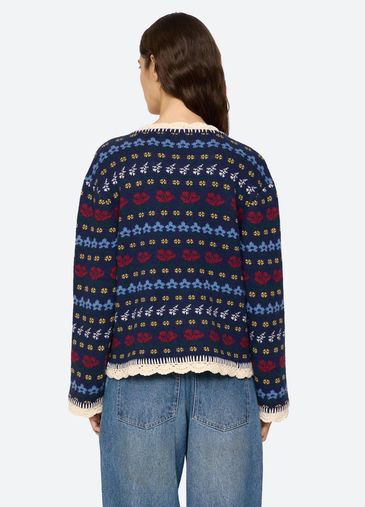Preston Cardigan in Navy