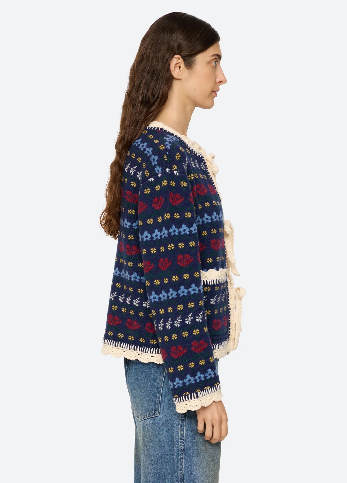 Preston Cardigan in Navy