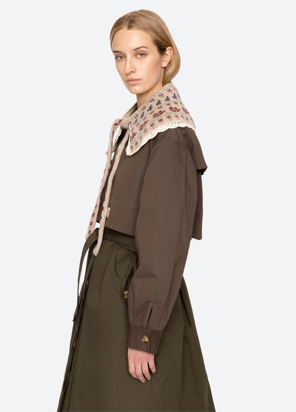 Preston Collar in Cream