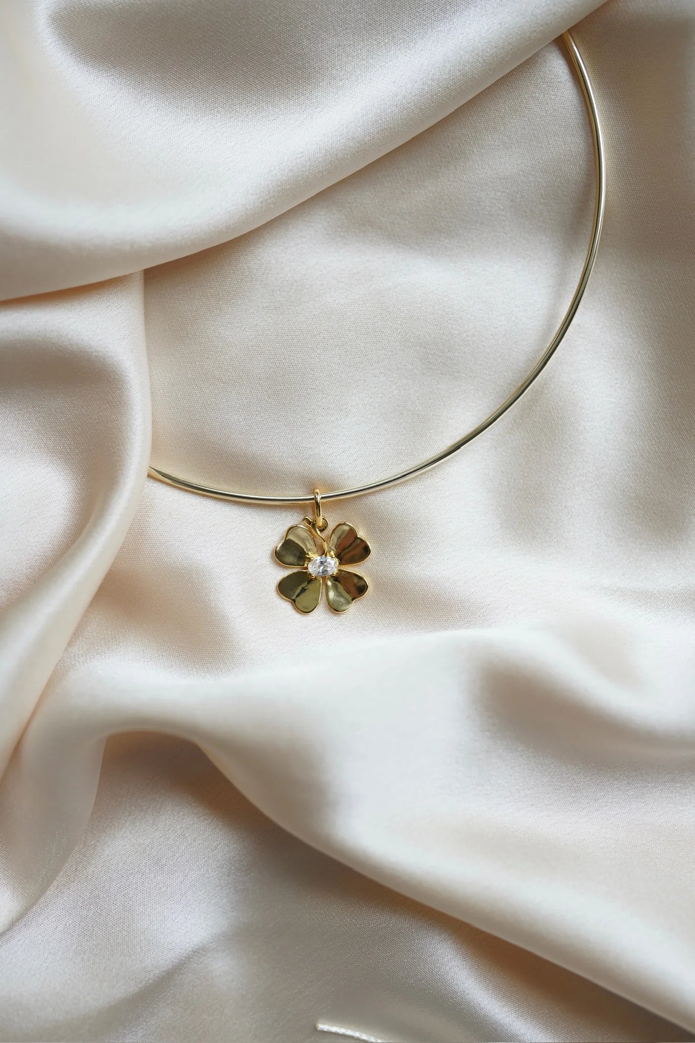 Golden Clover Charm