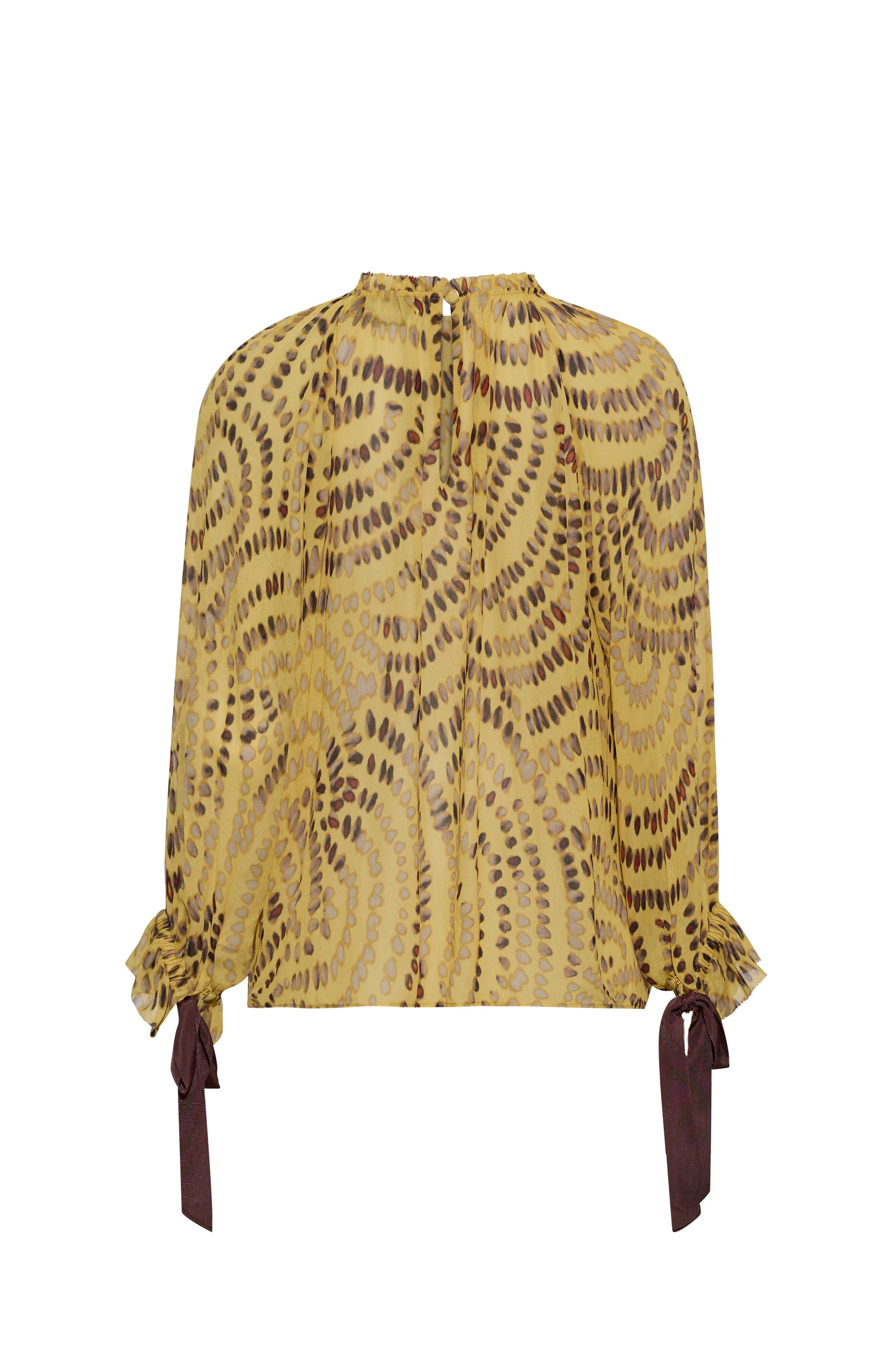 Cecile Top in Veneta Arc Yellow